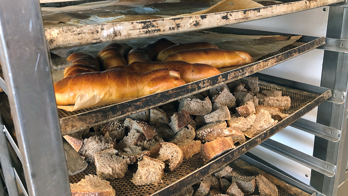 Sieben verschiedene Brotsorten stellt die Bäckerei «Bim Donner» her. 